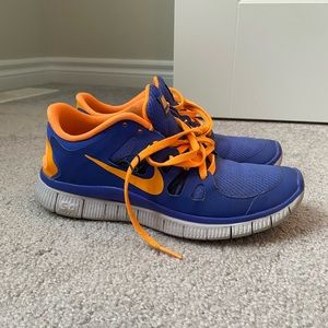 Women’s Nike Free 5.0 Running Shoes Size 7.5